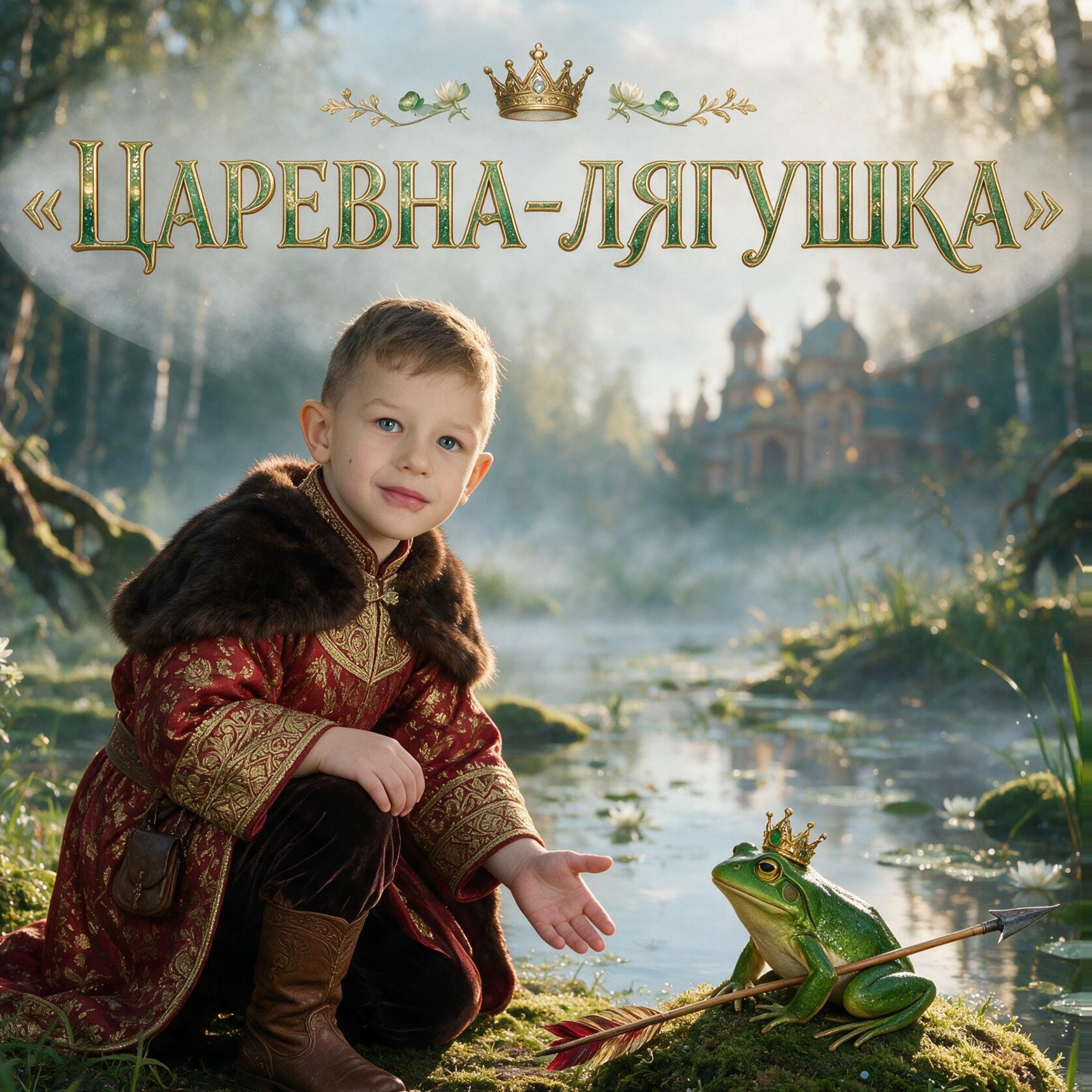 Обложка сказки «Царевна-лягушка»